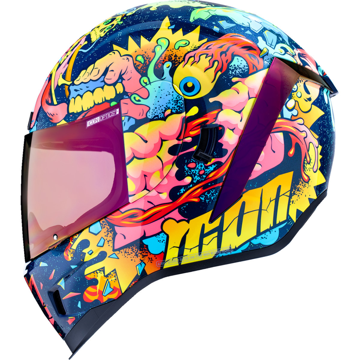 Icon - Airform™ Helmet - Scatterbrain - MIPS® - Purple - Large