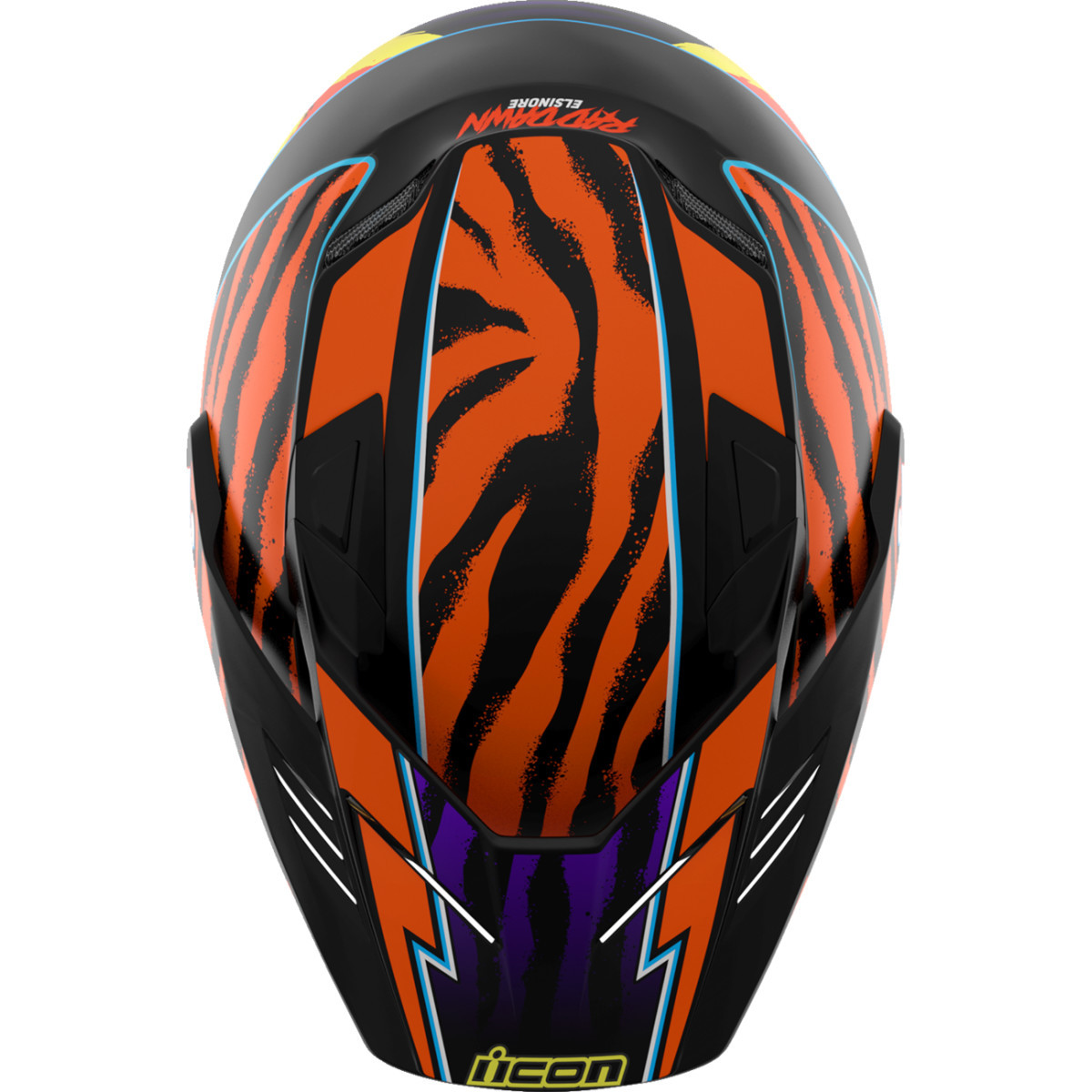 Icon - Elsinore™ Helmet - Rad Dawn - Orange - Small