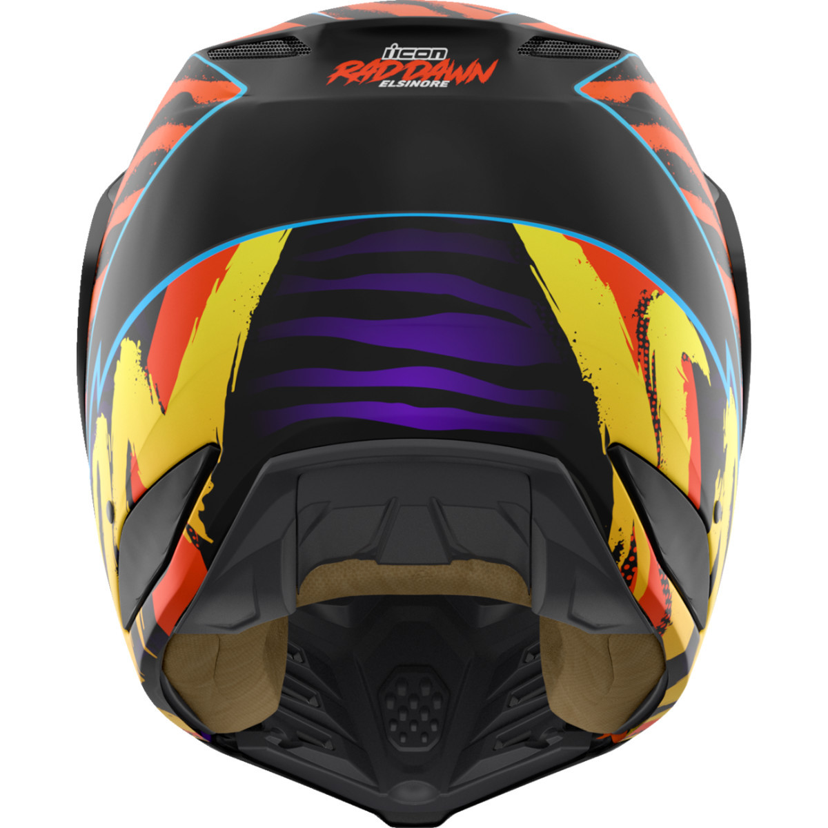 Icon - Elsinore™ Helmet - Rad Dawn - Orange - XL