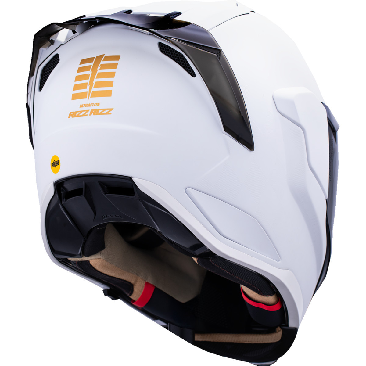 Icon - Ultraflite Helmet - Rizz Rizz - MIPS® - White - XL
