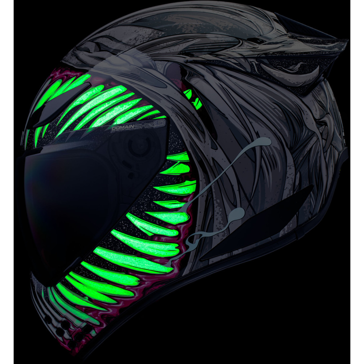 Icon - Domain™ Helmet - Grand Maw - Gray - XL