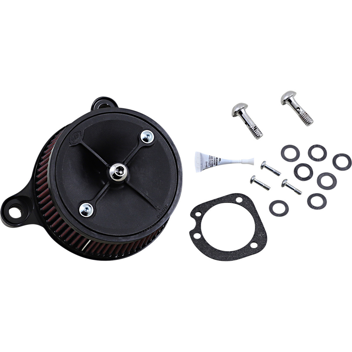 S&S Cycle #170-0100 - Super Stock™ Stealth Air Cleaner Kit - Black
