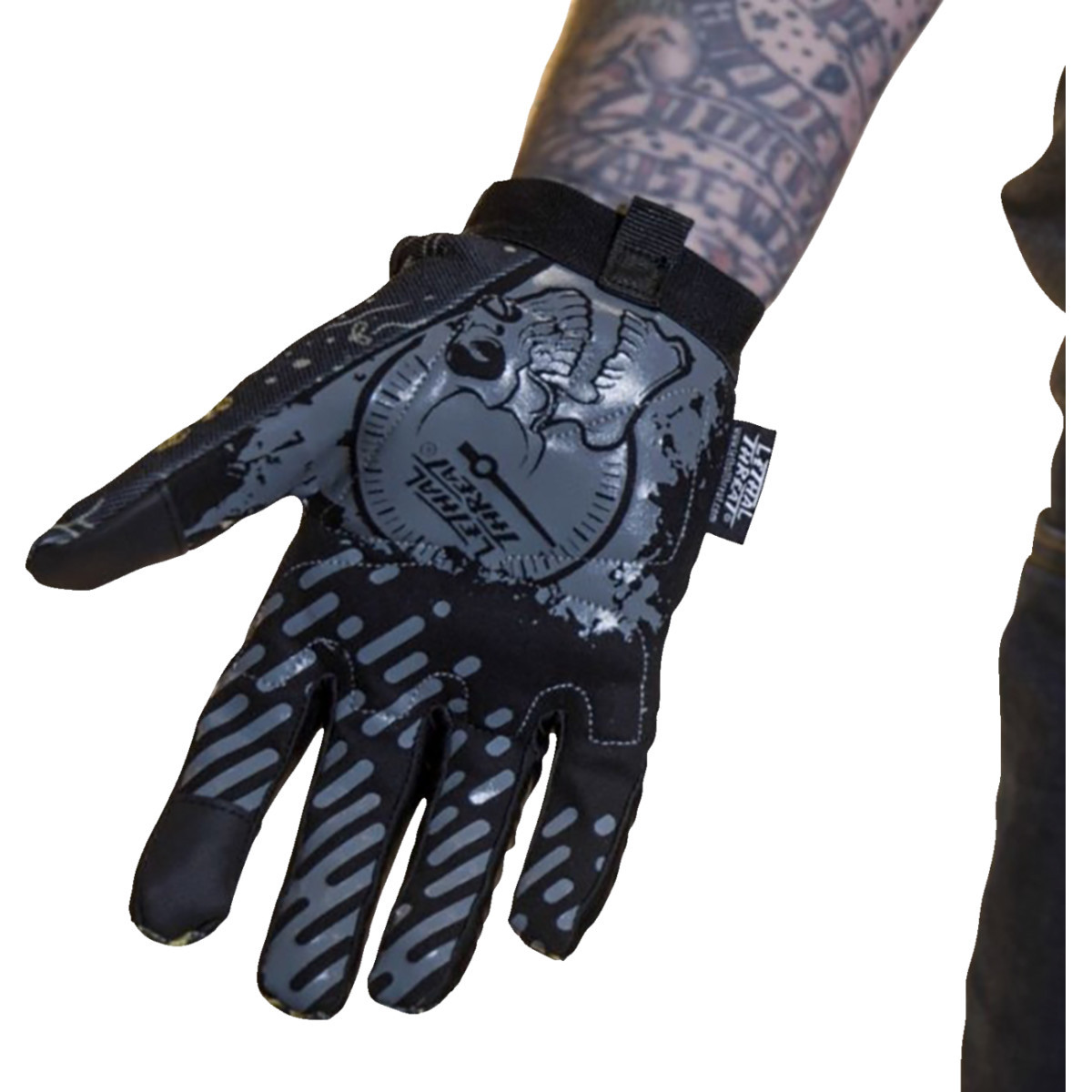 Lethal Threat #GL15022XXL - Grease Monster Gloves - Black - 2XL