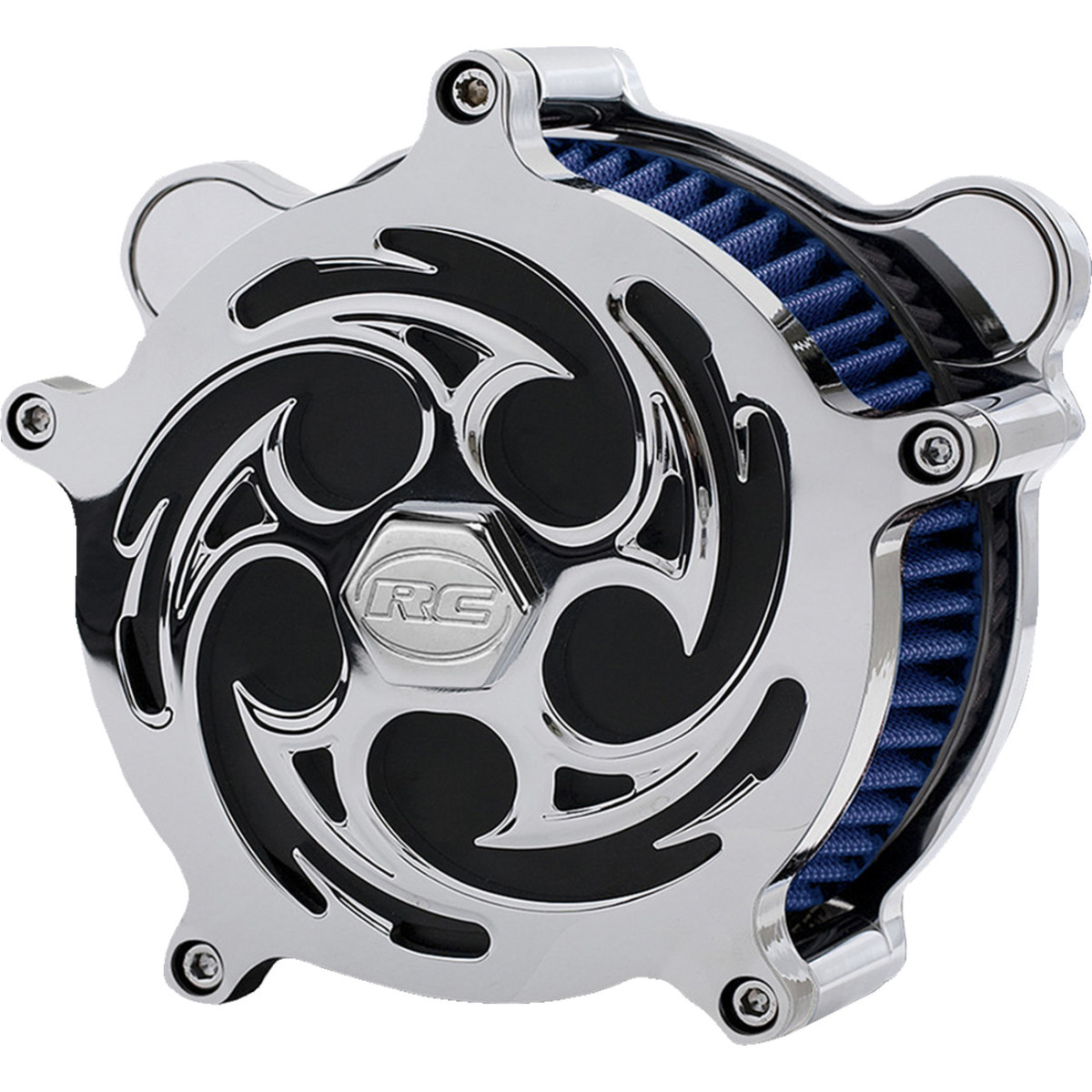 RC Components #AC01C-85C - Savage Air Cleaner - Chrome