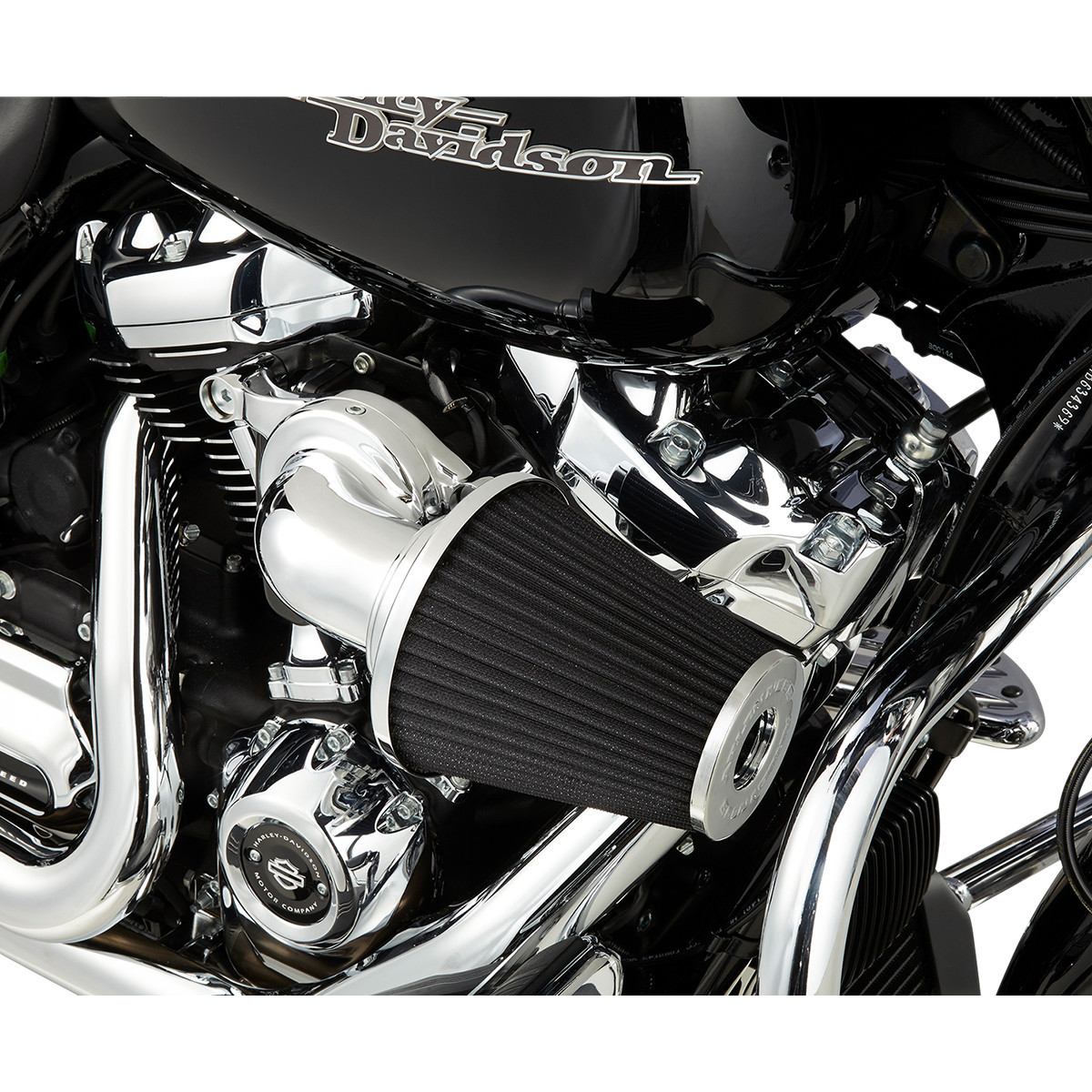 Arlen Ness #81-034 - Monster Sucker® Air Cleaner Kit - Chrome