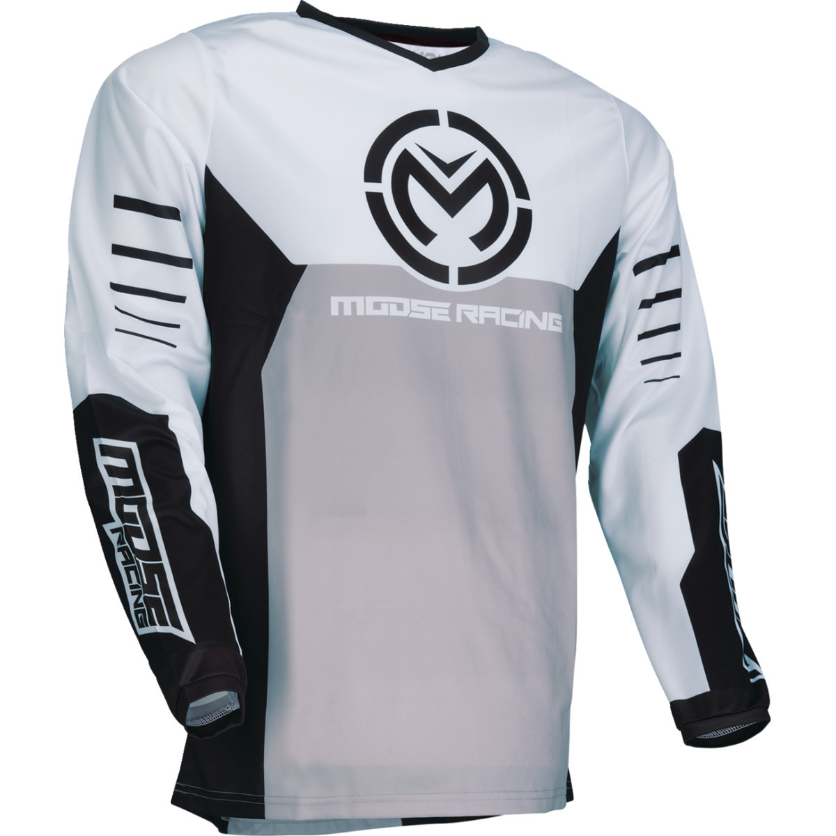 Moose Offroad - Qualifier® Jersey - Black/White - 4XL