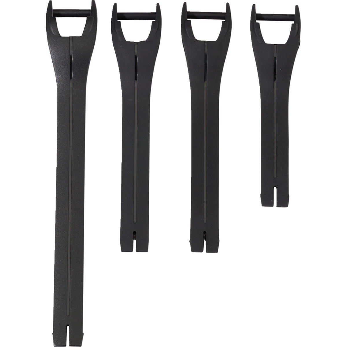 Moose Offroad - Qualifier Boot Strap Kit - Black - Size 7-9