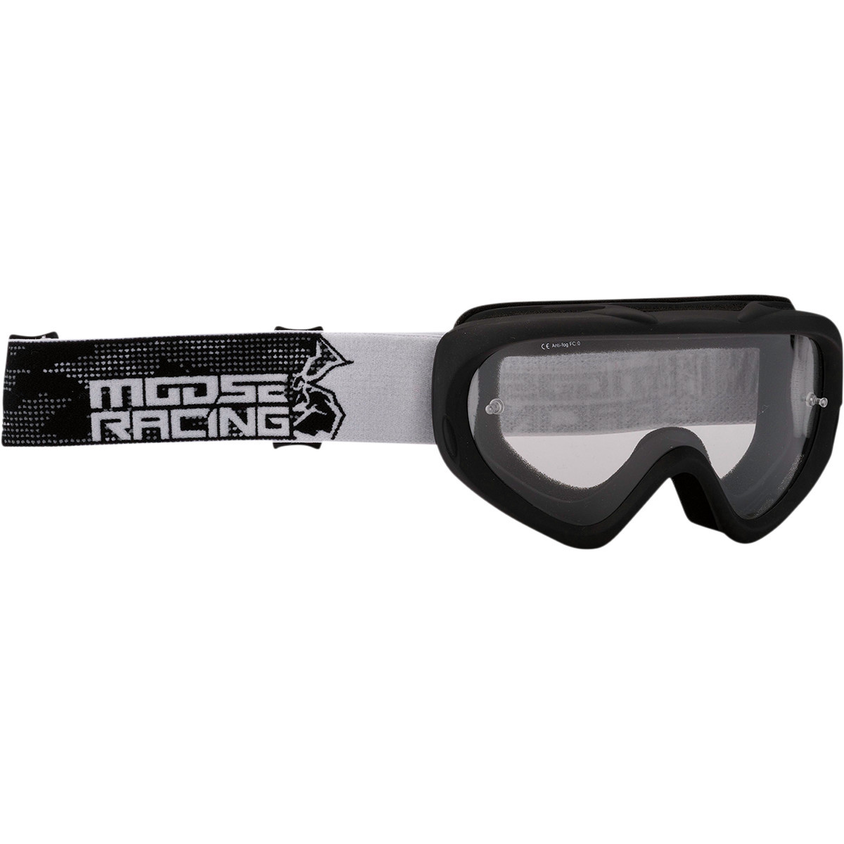 Moose Offroad - Youth Qualifier Goggle - Agroid - Stealth - Clear Lens
