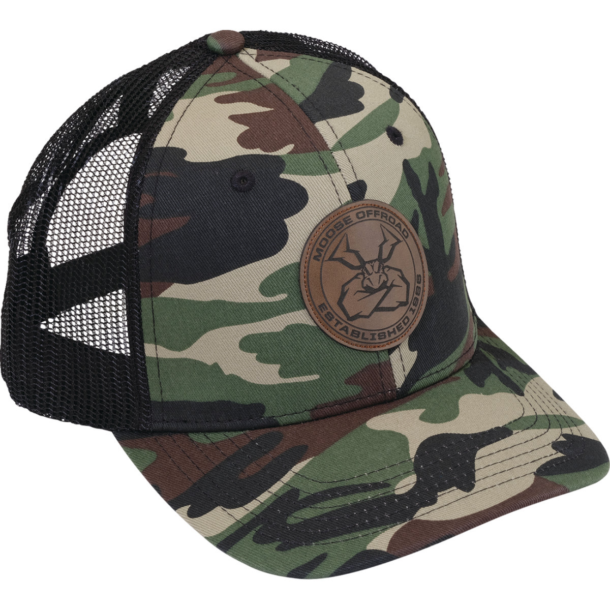 Moose Offroad - Moose Offroad Woodland Camo Hat