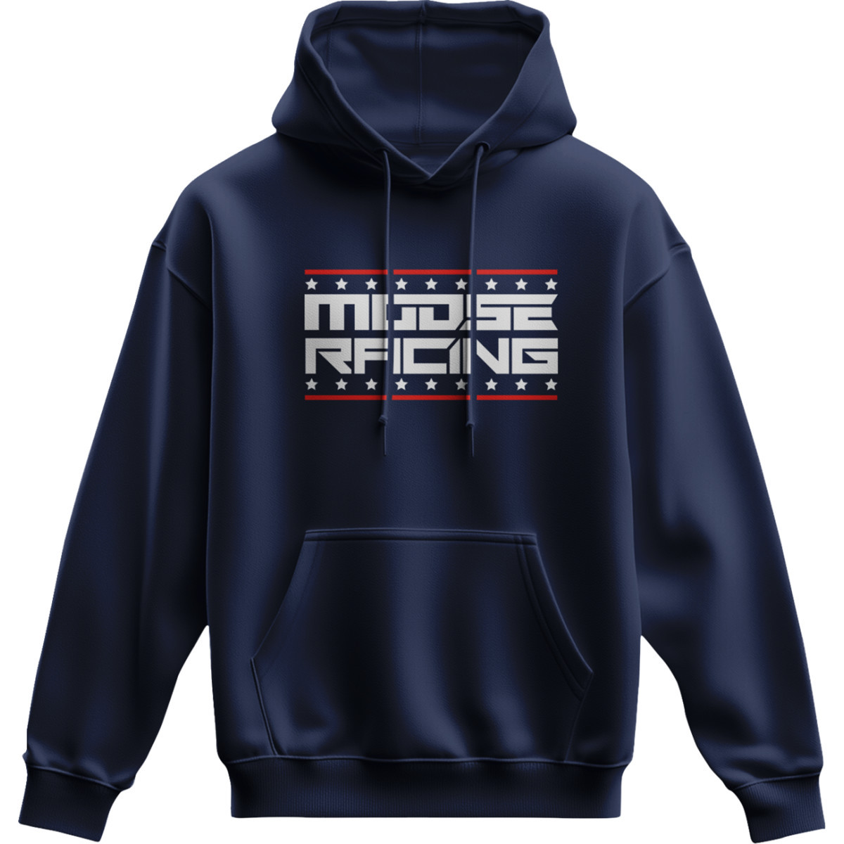 Moose Offroad - Youth All-American Hoodie - Navy - Medium