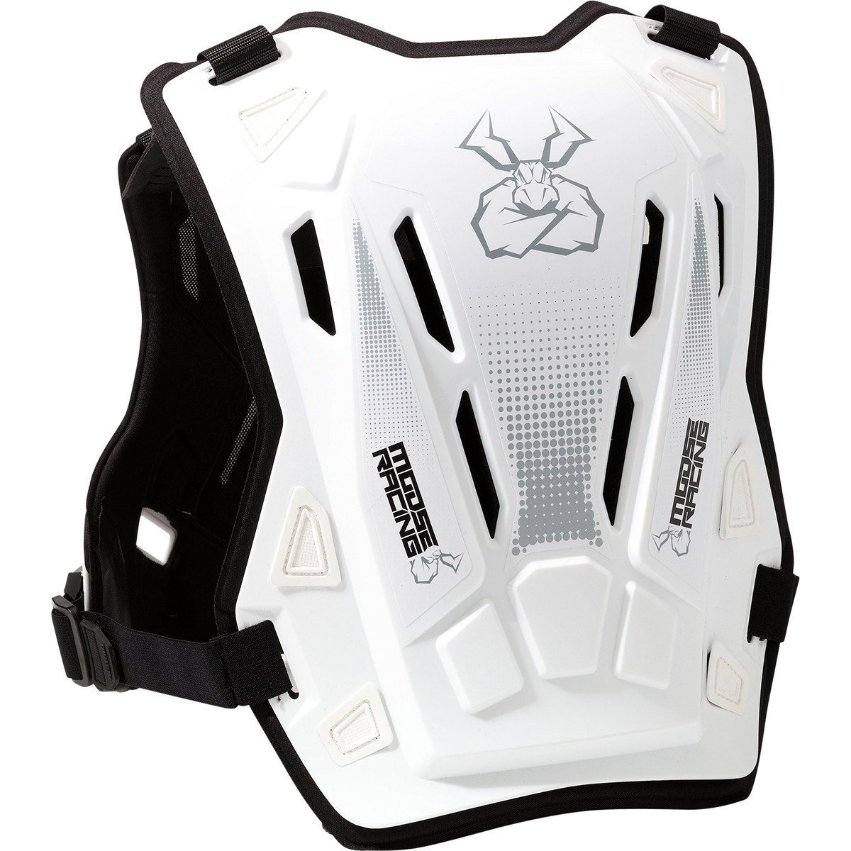 Moose Offroad - Youth Agroid™ Chest Guard - White - S/M