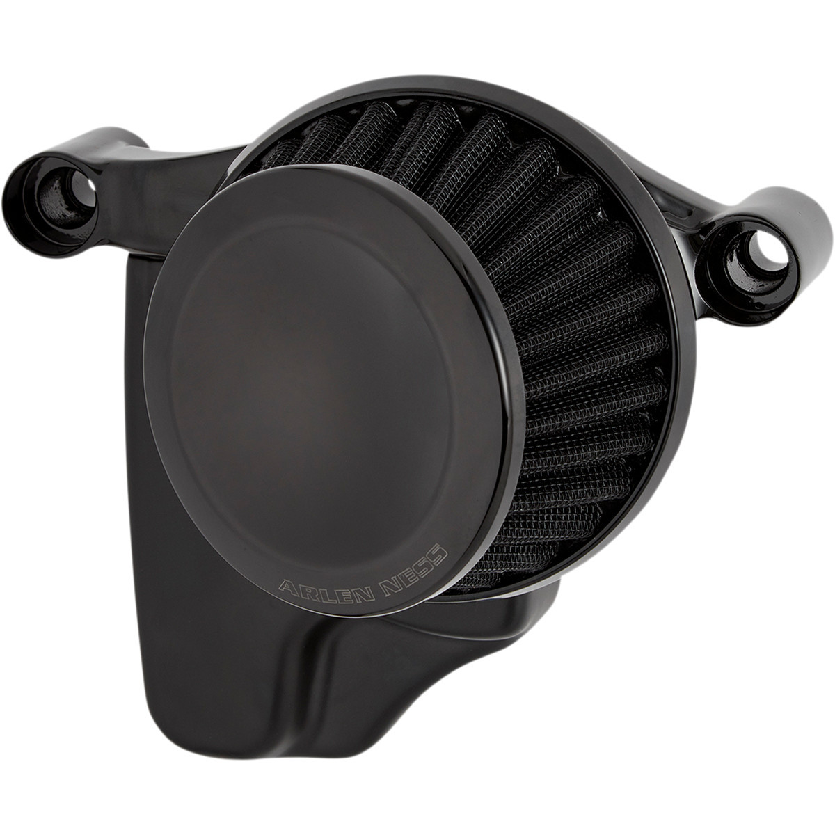 Arlen Ness #600-020 - Mini 22° Air Cleaner Kit - Black