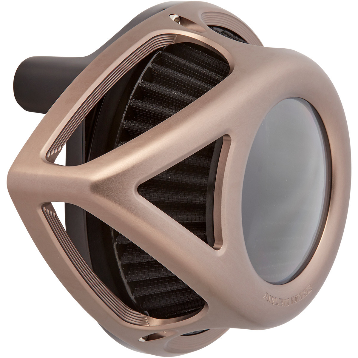 Arlen Ness #600-004 - Clear Tear Air Cleaner Kit - Titanium