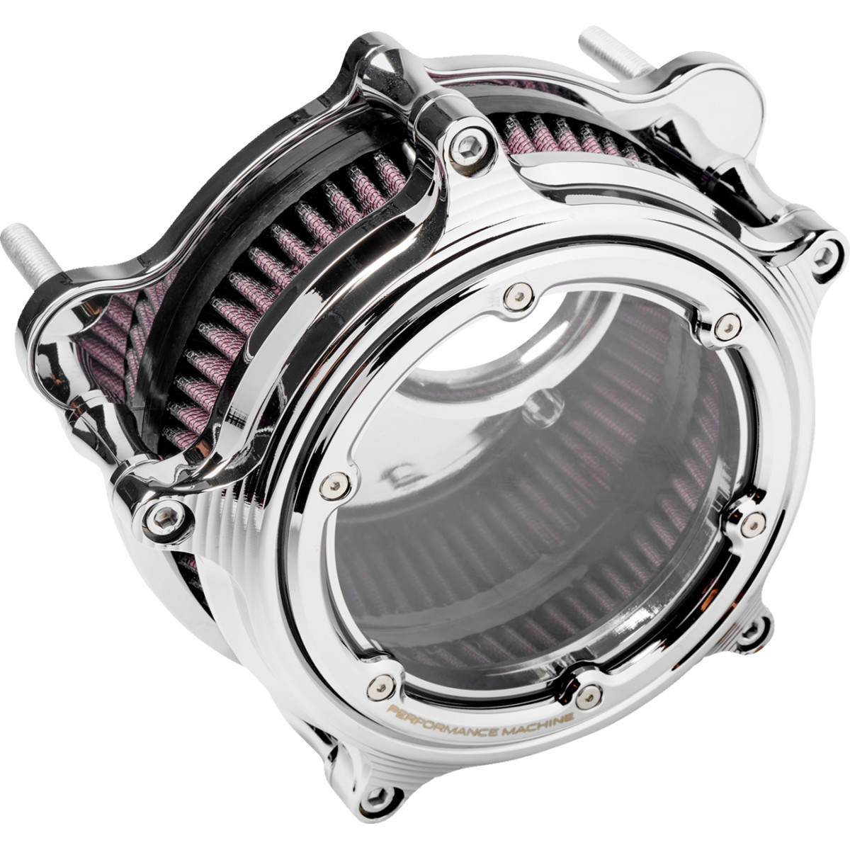 Performance Machine (PM) #0206-2158-CH - Vision Air Cleaner - Chrome