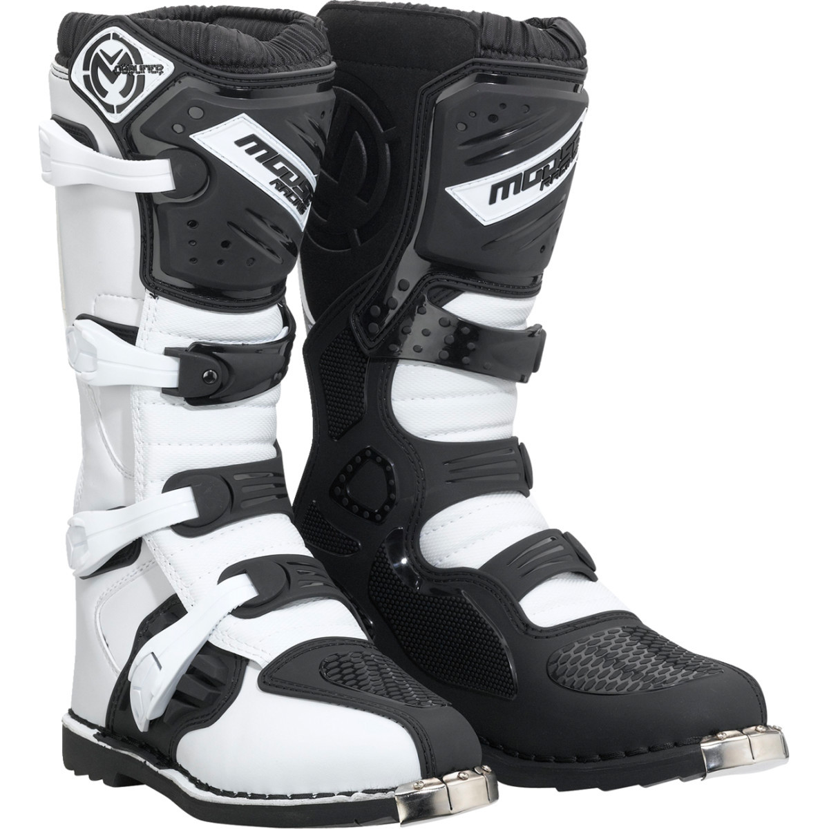 Moose Offroad - Qualifier Boots - Black/White - Size 14