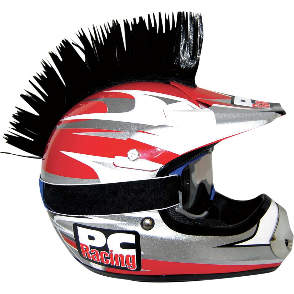 PC Racing #PCHMBLACK - Helmet Mohawk - Black