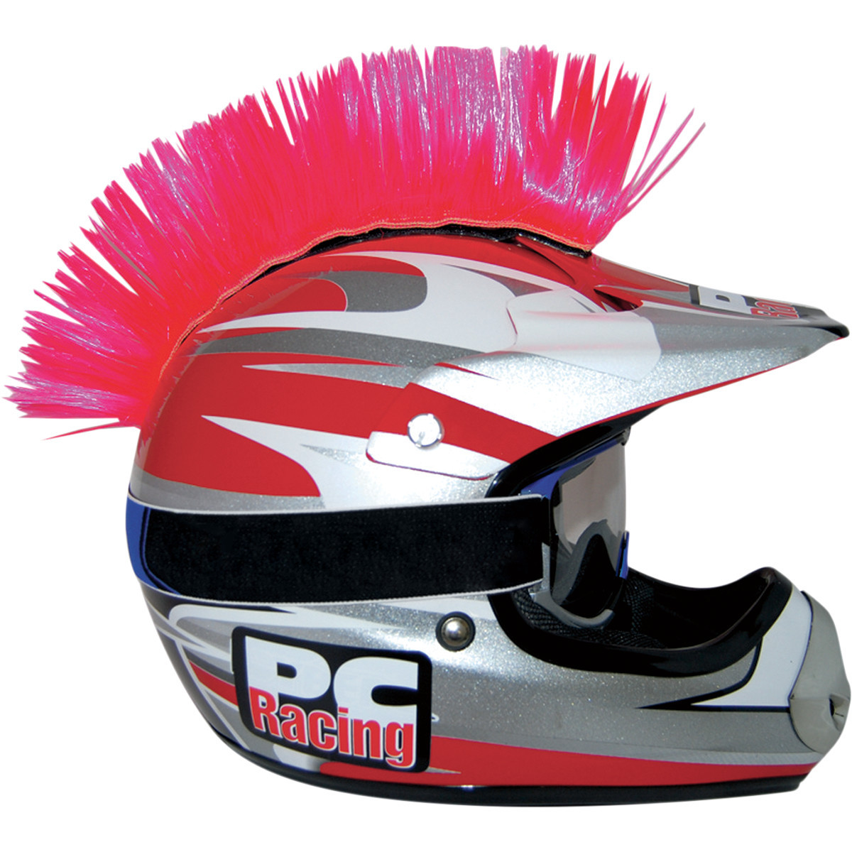 PC Racing #PCHMPINK - Helmet Mohawk - Pink