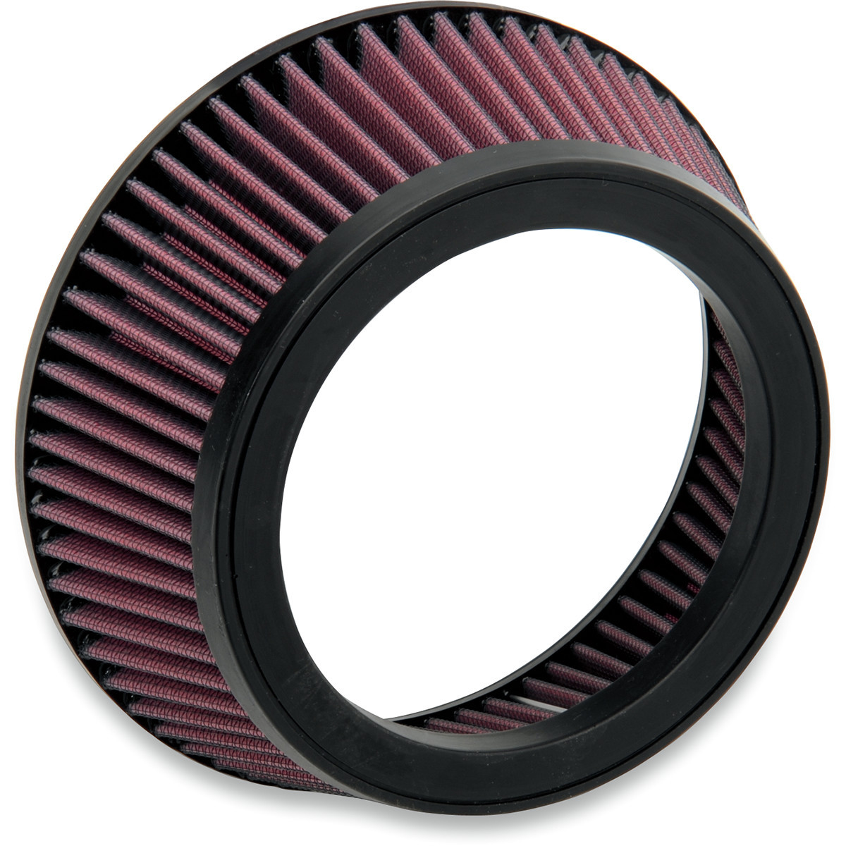 LA Choppers #LA-XXXFLG - Replacement Air Filter - Red - LA Choppers/Affliction Air Cleaners - Dyna/Softail/Touring/Trike