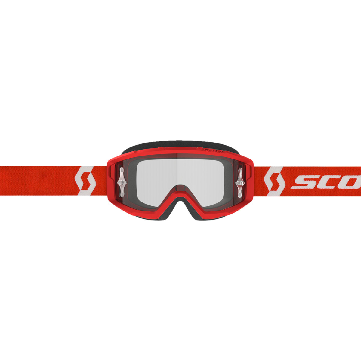 Scott #278598-1005113 - Primal Goggle - Red/White - Clear Works Lens