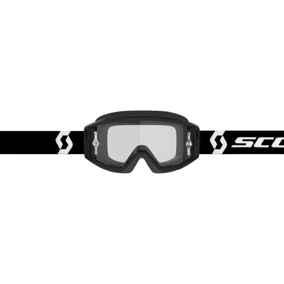 Scott #278598-1007113 - Primal Goggle - Black/White - Clear Works Lens