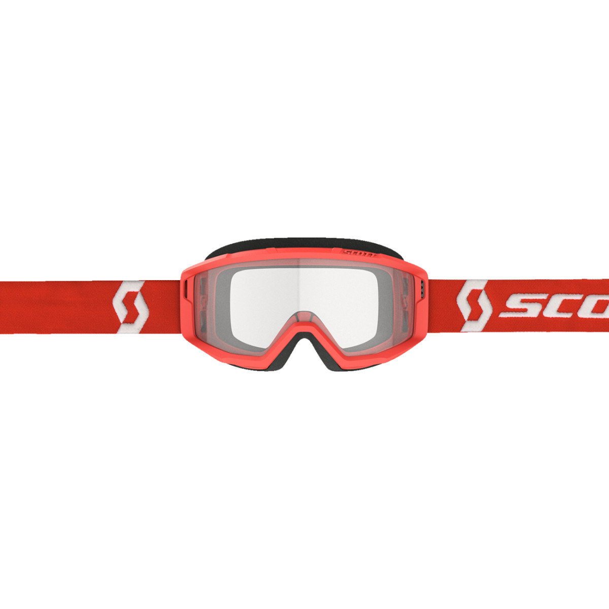 Scott #278598-0004043 - Primal Goggle - Red - Clear Works Lens