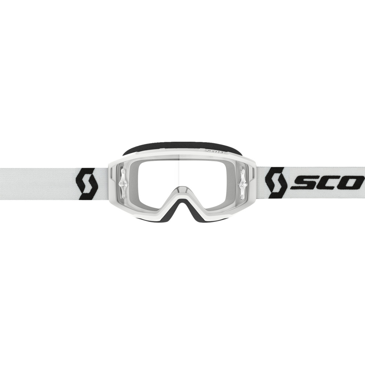 Scott #278598-0002113 - Primal Goggle - White - Clear Works Lens