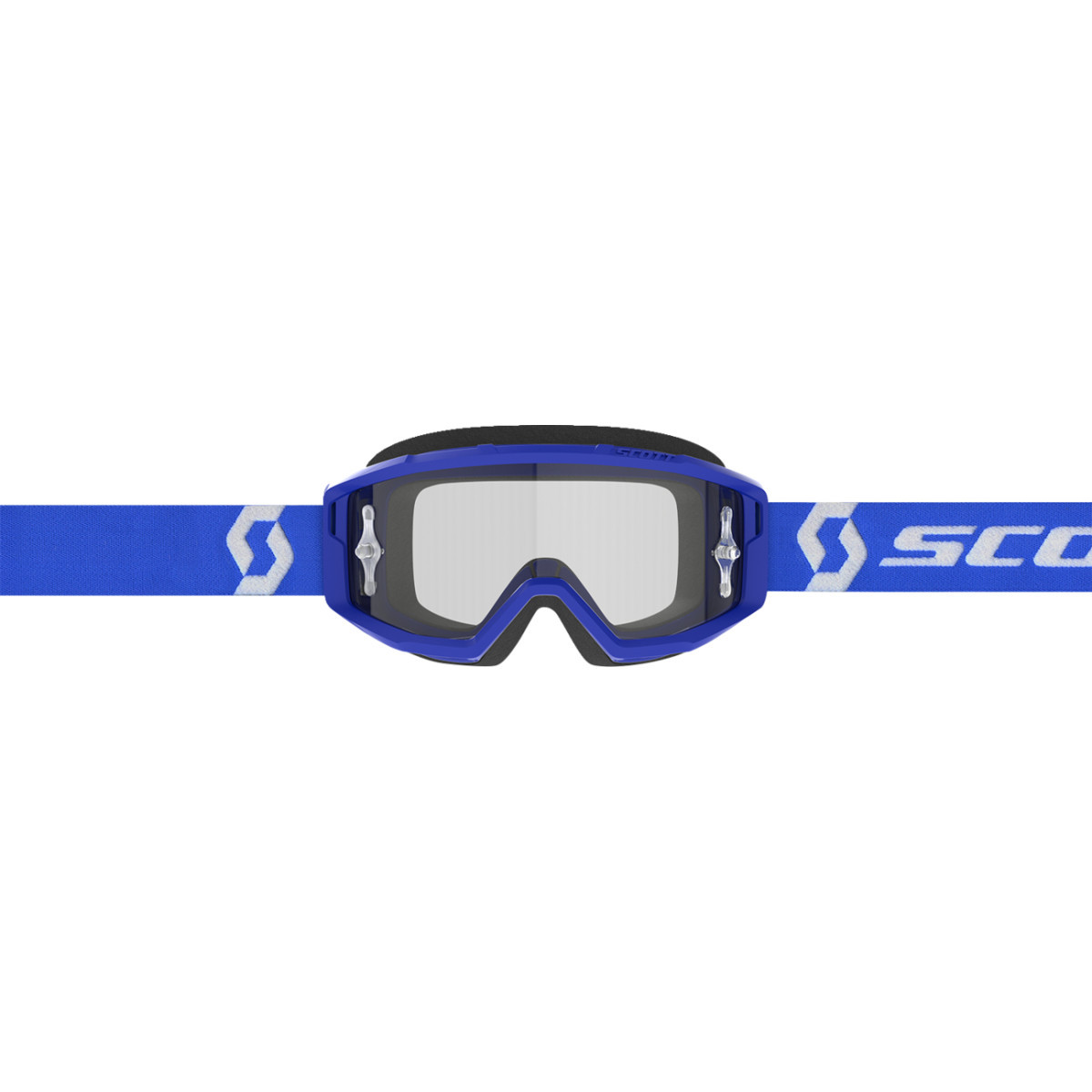 Scott #278598-1006113 - Primal Goggle - Blue/White - Clear Works Lens