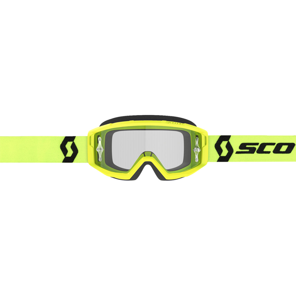 Scott #278598-1017113 - Primal Goggle - Yellow/Black - Clear Works Lens