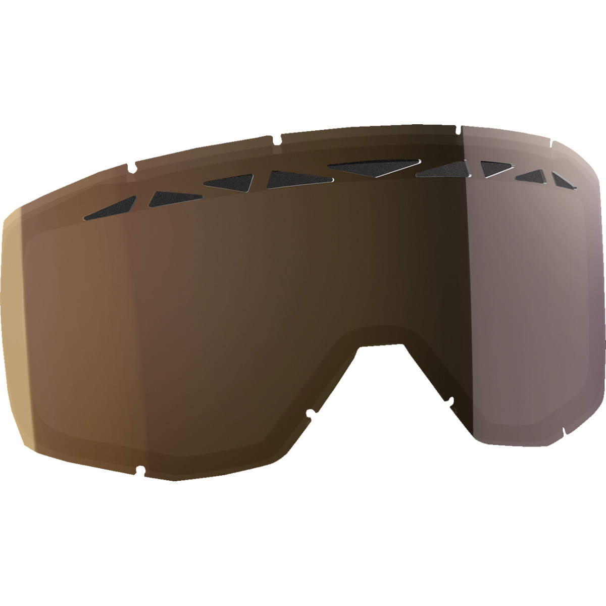 Scott #264584-311 - Primal/Split Snow Lens - Dual Pane - ACS - Enhancer Gold Chrome