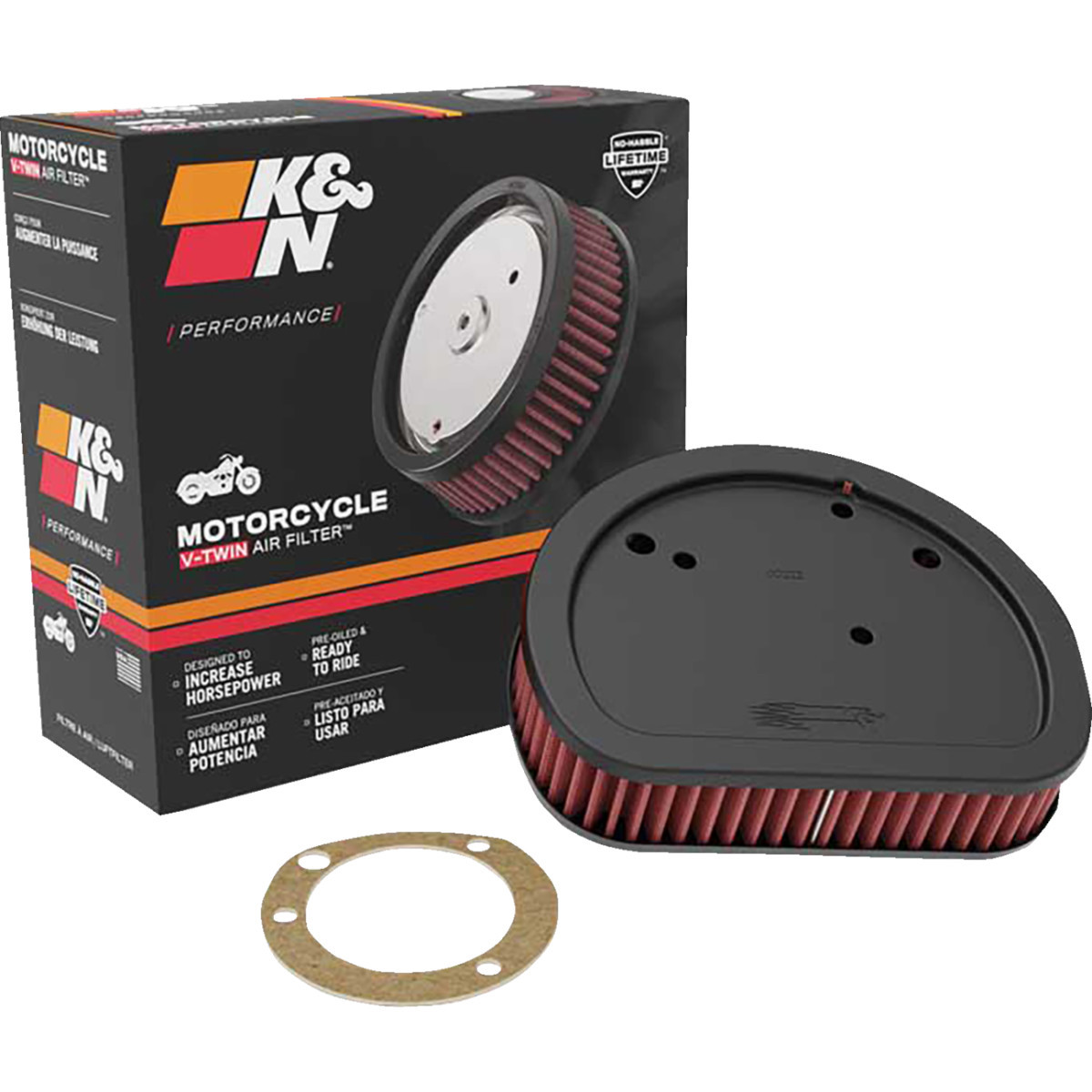 K & N #HD-1611 - Replacement High-Flow Air Filter