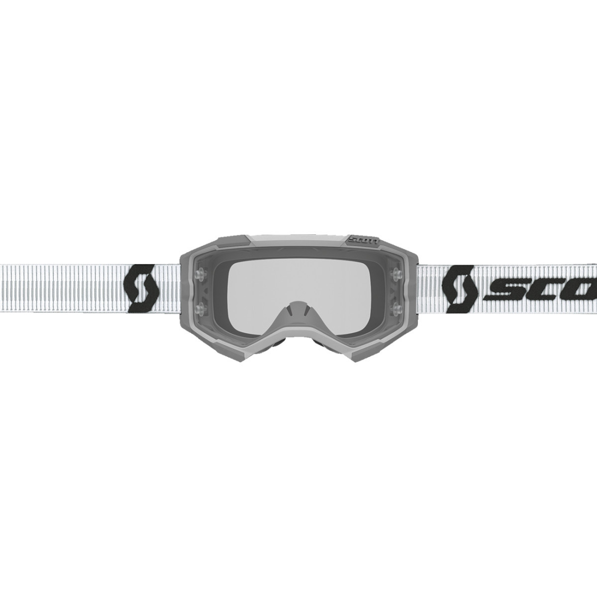 Scott #274514-1039113 - Fury Goggle - White/Gray - Clear Works Lens