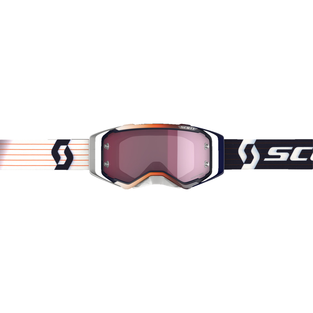 Scott #285536-1006352 - Prospect Amplifier Goggle - Blue/White - Rose Works Lens