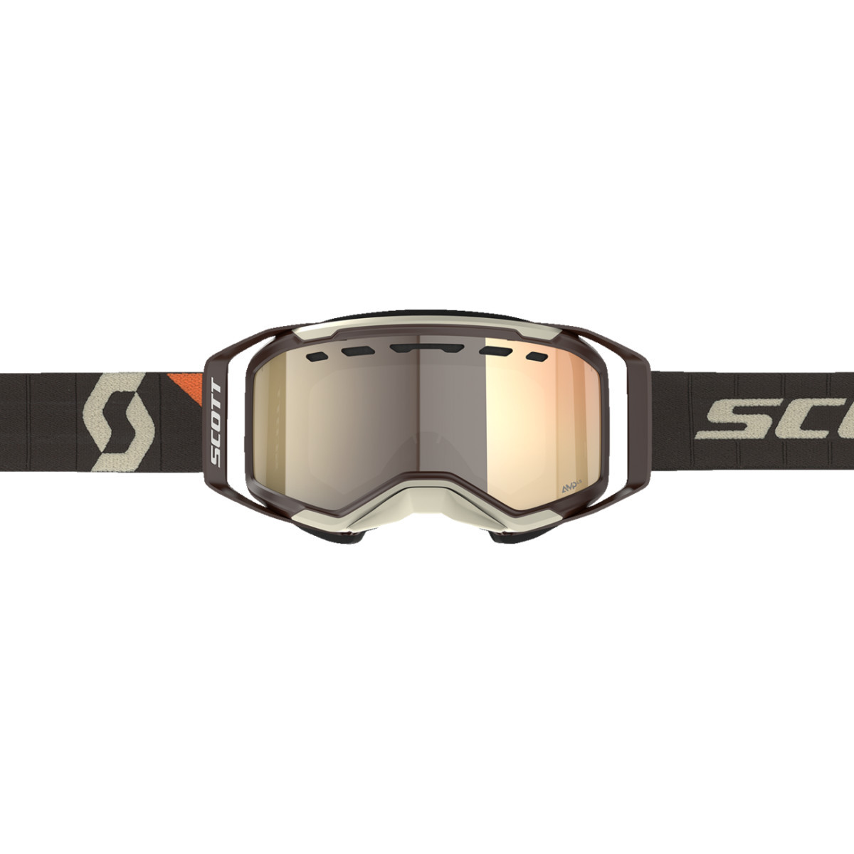 Scott #421502-1074245 - Prospect 2.0 SMB Goggle - Beige/Brown - Dual Pane - Light Sensitive - Bronze Chrome Lens
