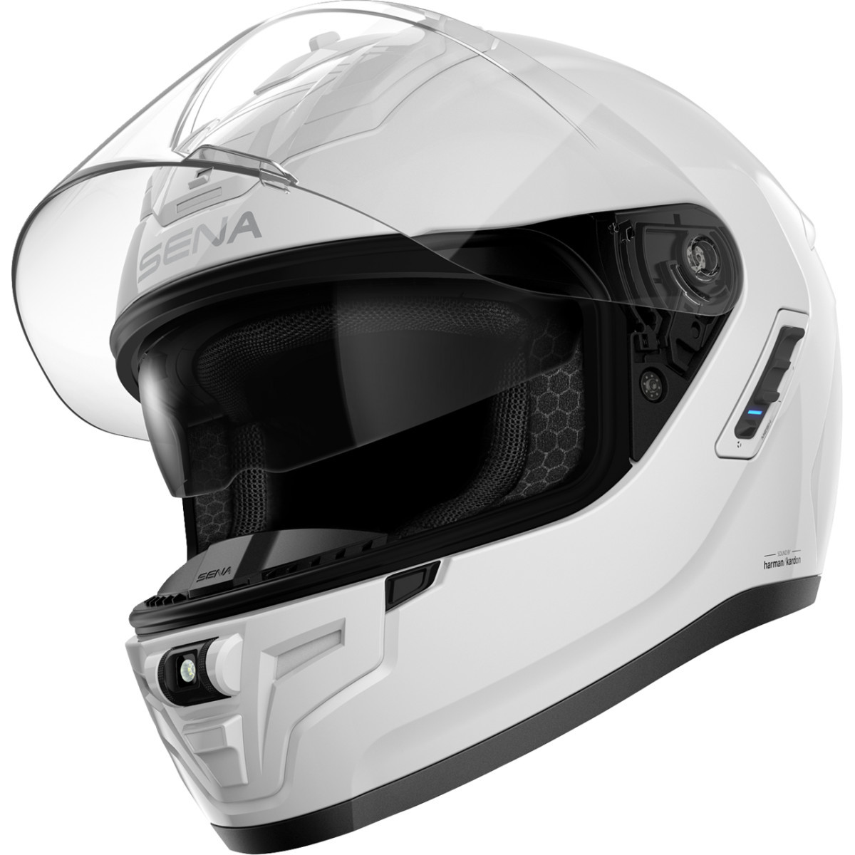 Sena #PHANTOM-GWXXL3 - Phantom Helmet - Gloss White - 2XL