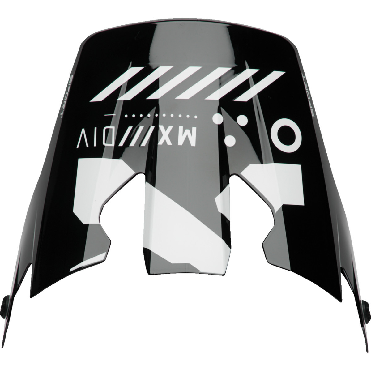Thor - Reflex Sport Visor - Strike - Black/Red