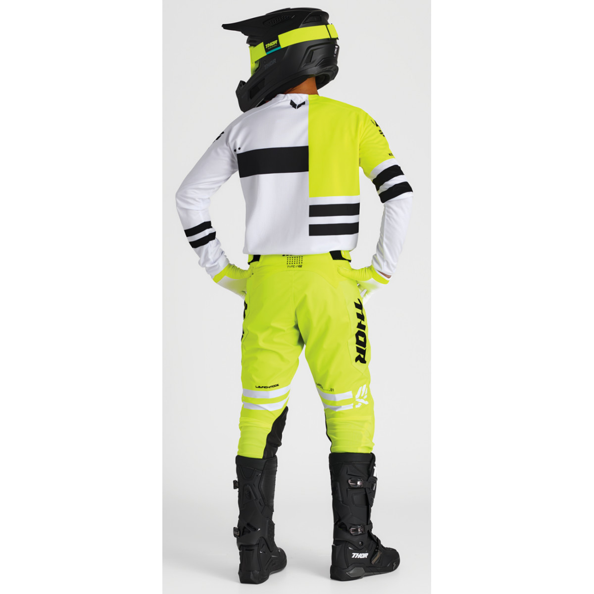 Thor - Launchmode Dozer Jersey - Acid/Black - Medium