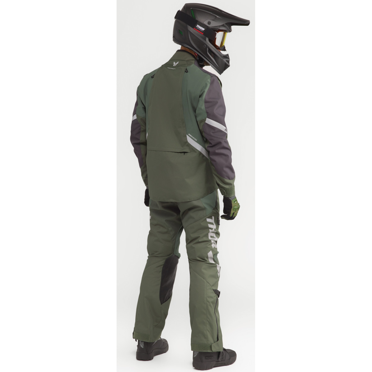 Thor - Terrain Over-the-Boot Pants - Army/Charcoal - US 38