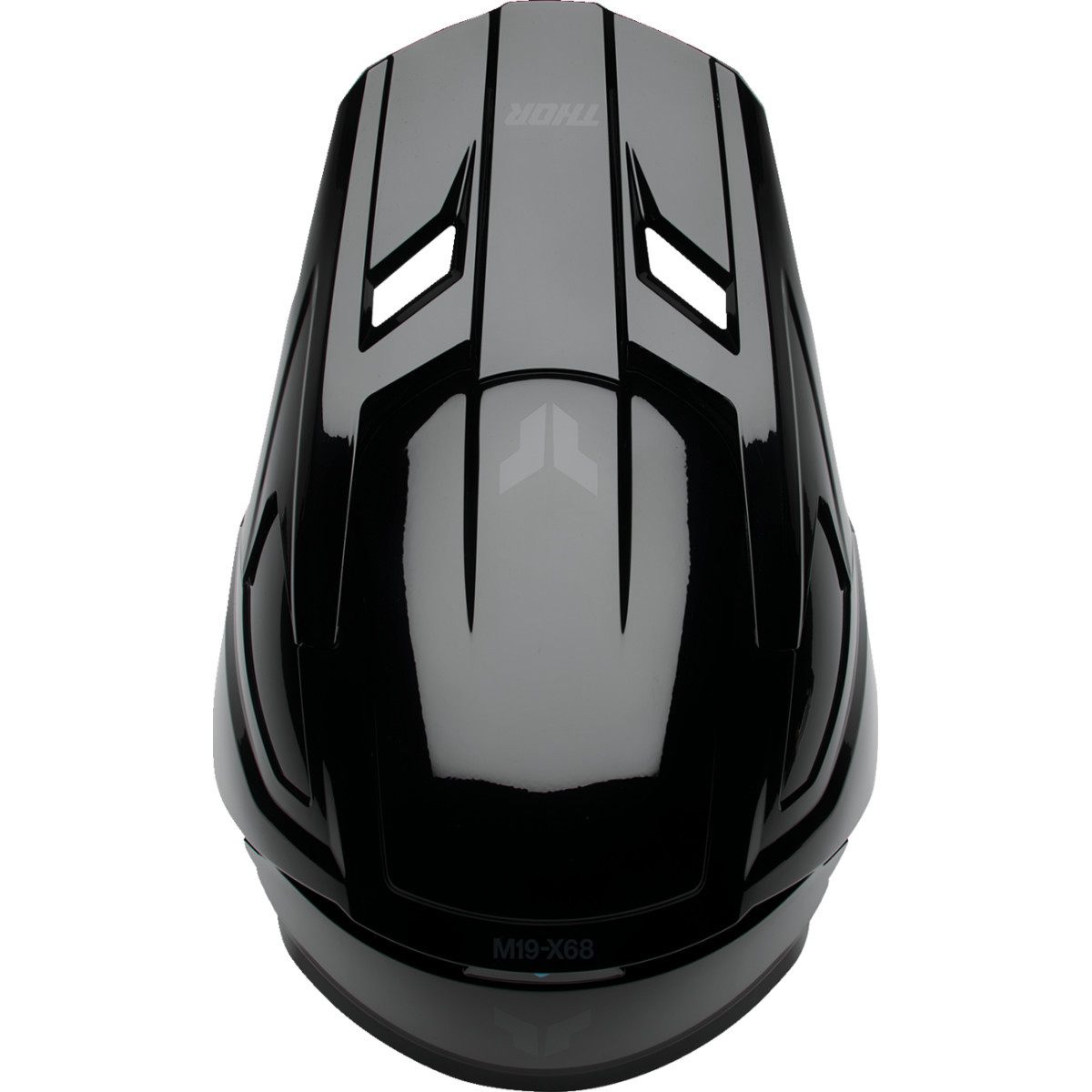 Thor - Youth Fleet Helmet - Blackout - Gloss Black - Small