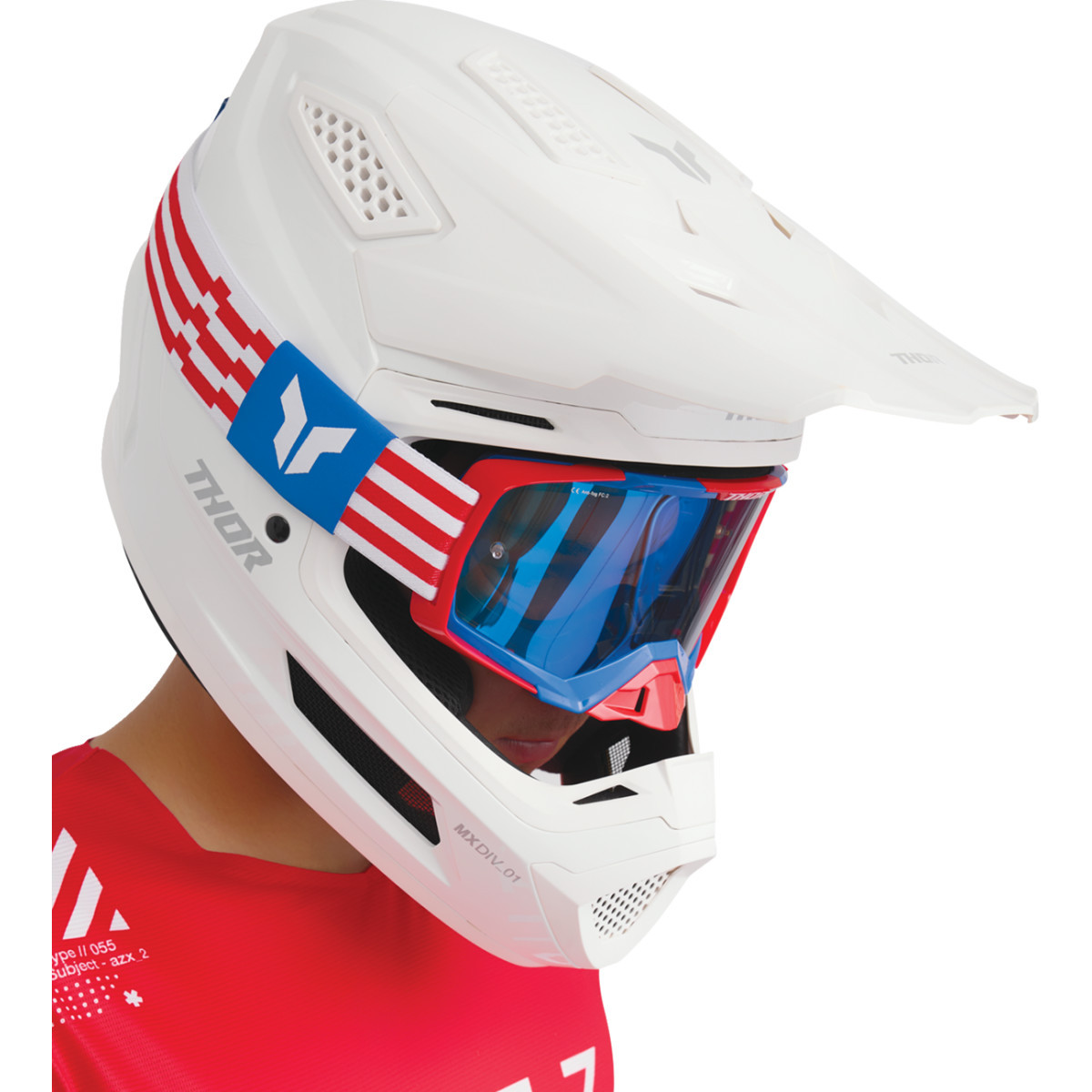 Thor - Fleet Helmet - Whiteout - Small