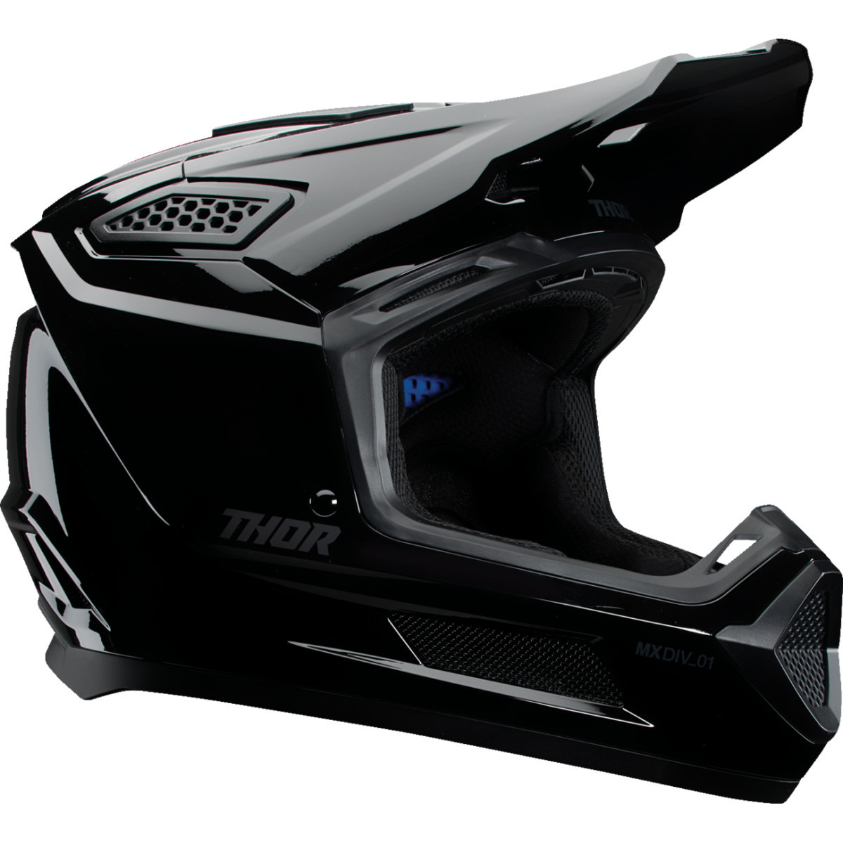 Thor - Fleet Helmet - Blackout - Gloss Black - 2XL
