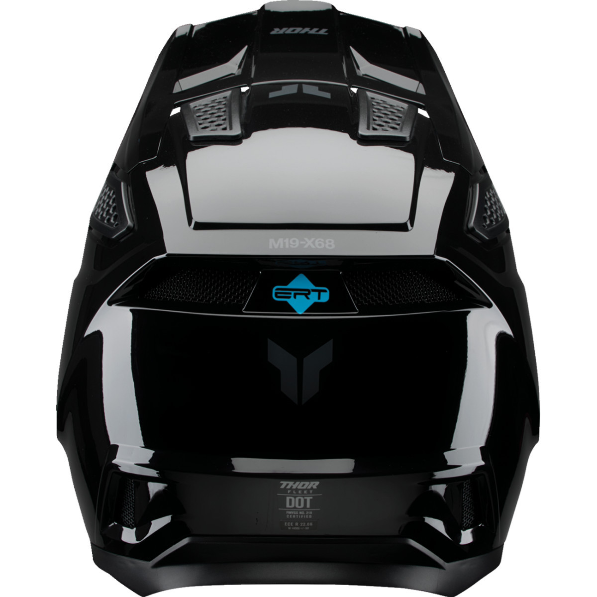 Thor - Fleet Helmet - Blackout - Gloss Black - Medium