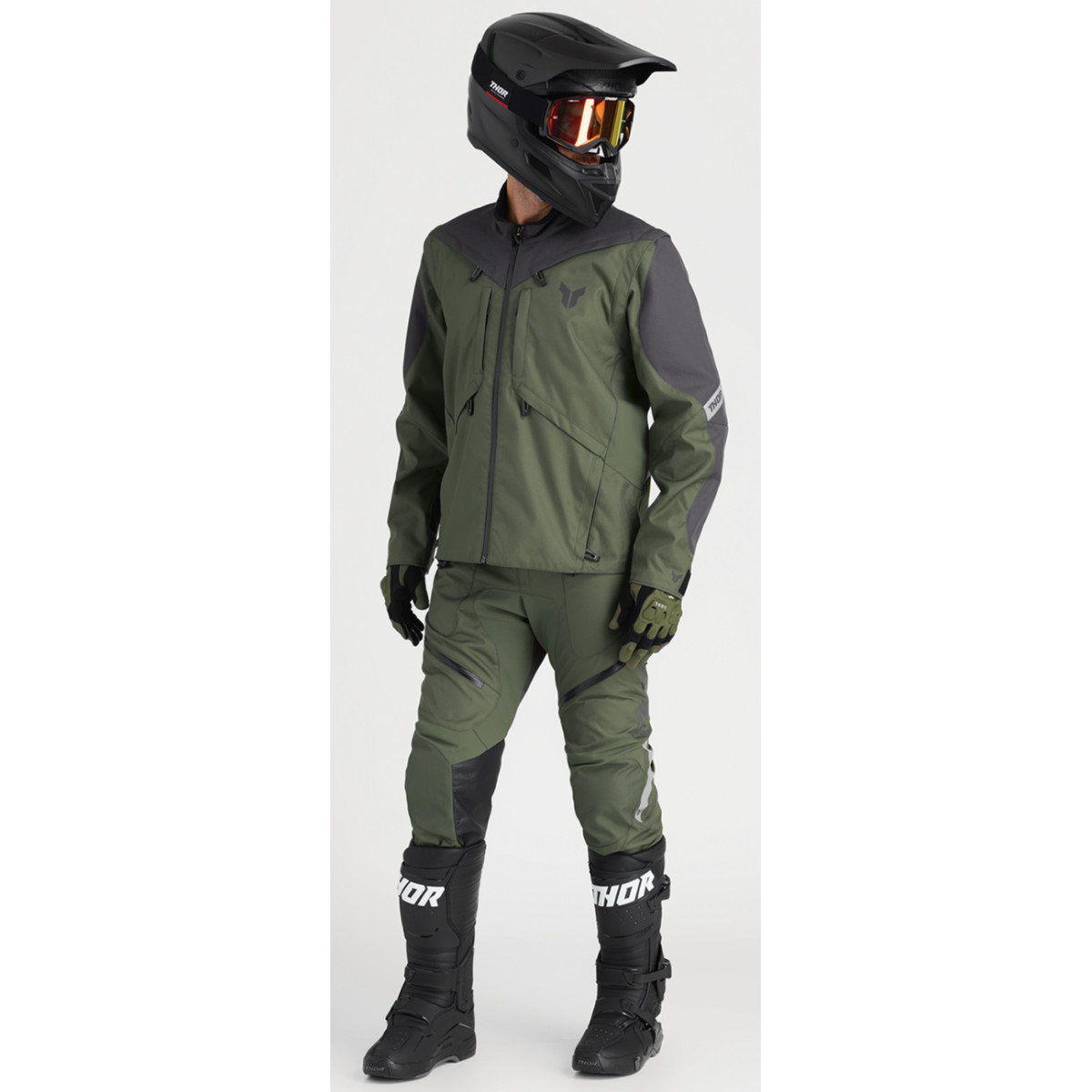 Thor - Terrain Jacket - Army/Charcoal - 3XL