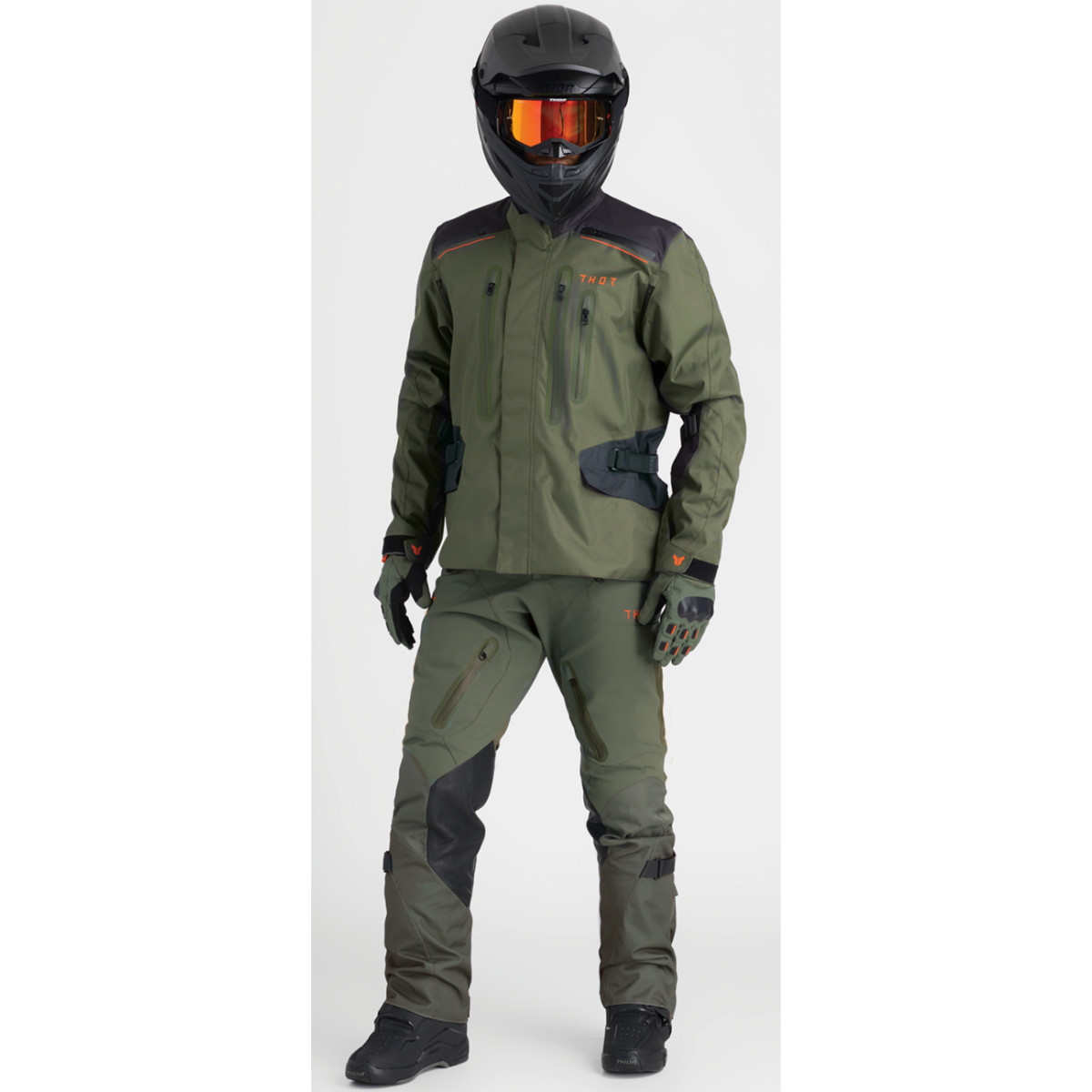 Thor - Range Pants - Army/Orange - US 36