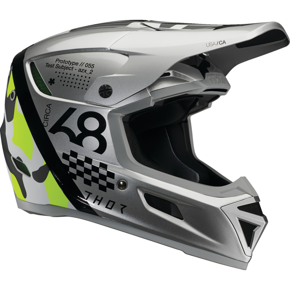 Thor - Reflex Sport Helmet - Riot - MIPS® - Gray/Acid - XL