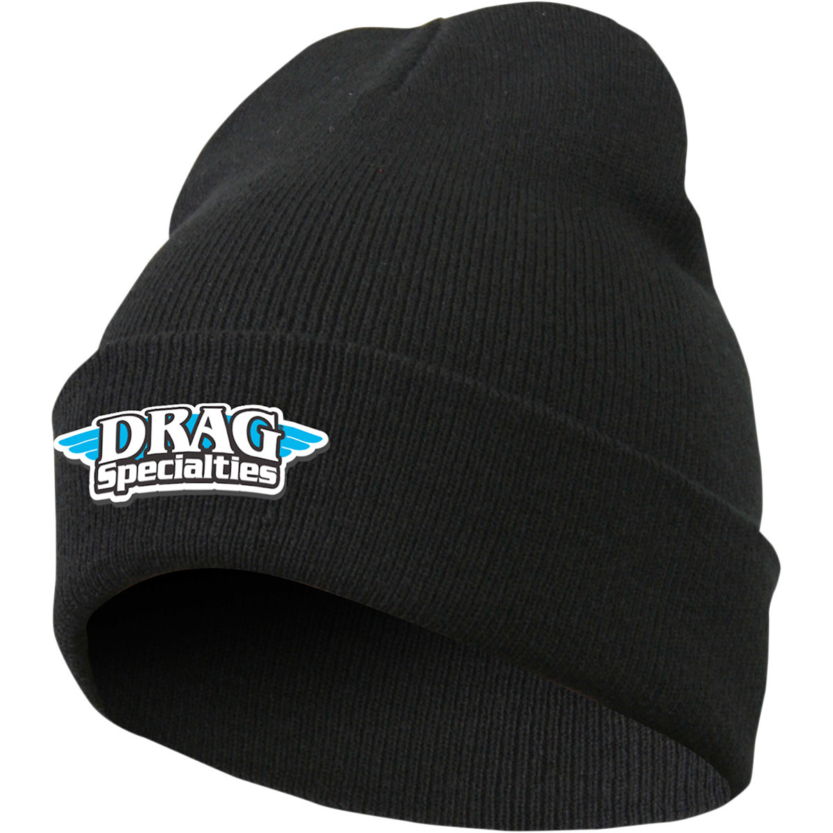 Throttle Threads #DRG23B12BKOR - Drag Specialties Stocking Cap - Black