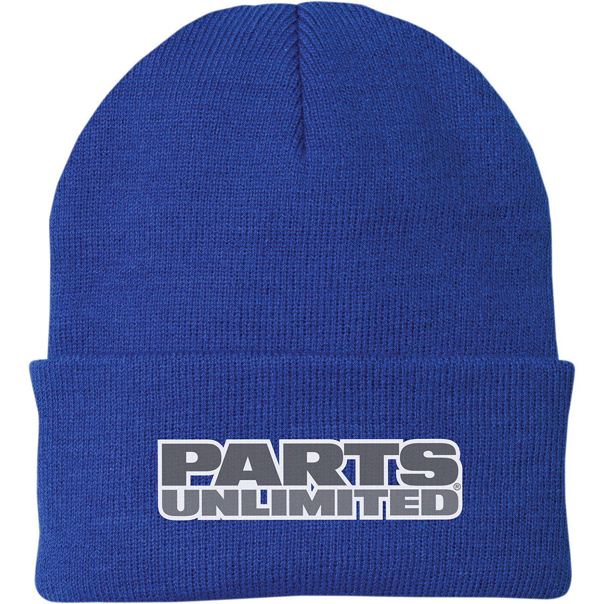 Throttle Threads #PSU30H90RBOR - Parts Unlimited Beanie - Fleece - Blue