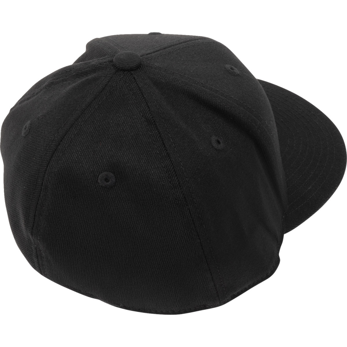 Throttle Threads #PSU24H12BKOR - Parts Unlimited Flat Bill Hat - Black