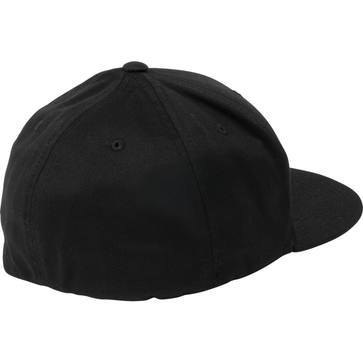 Throttle Threads #DRG23H12BKOR - Drag Specialties Flat Bill Hat - Black
