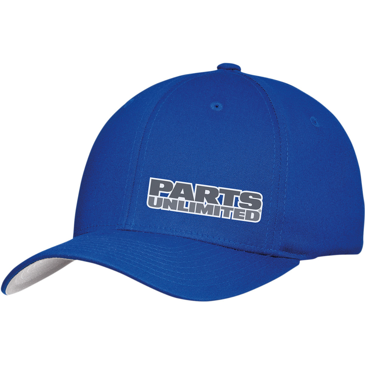 Throttle Threads #PSU29H51RBLR - Parts Unlimited Curved Bill Hat - Blue - Large/XL