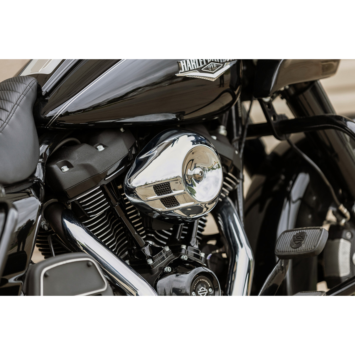 S&S Cycle #170-0118 - Air Cleaner Cover - Air Stream - Chrome